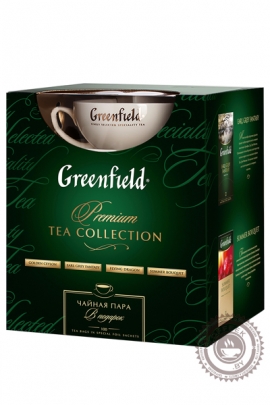 Набор чая GREENFIELD "Восхитительный чай и чайный напиток с чайной парой" 200 г