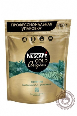 Кофе «Nescafe» Gold SUMATRA 400г растворимый сублимированный