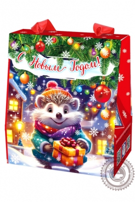 ПОДАРОК НОВОГОДНИЙ "ГОСТИТНЕЦ ОТ ЁЖИКА" 600 гр
