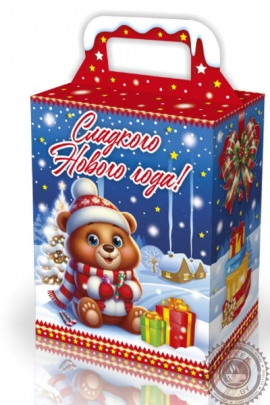 ПОДАРОК НОВОГОДНИЙ "ЯРКИЙ ПРАЗДНИК" 350 гр