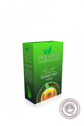 Чай POLANTI "Green Tea Pekoe" 100г зеленый среднелистовой