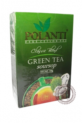 Чай POLANTI "Soursop" зелёный с соусепом 100 г