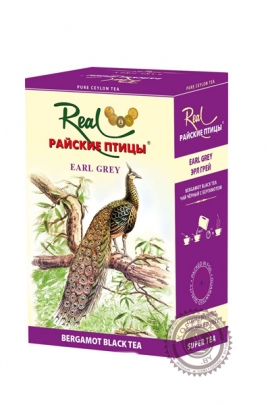 Чай Real "Райские птицы" черный с бергамотом, 100г
