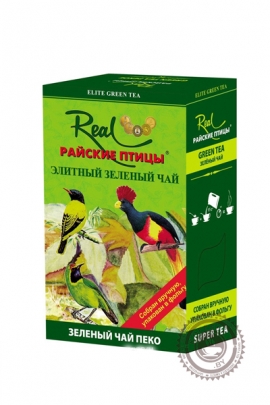 Чай Real "Райские птицы" зеленый, 100г