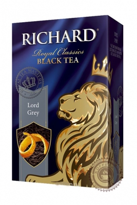 Чай RICHARD "Lord Grey" черный листовой 90г