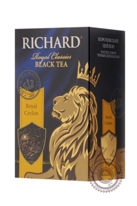 Чай RICHARD "Royal Ceylon" черный листовой 90г