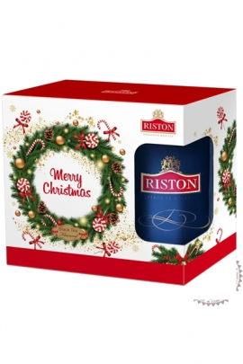 Набор черного чай RISTON "С РОЖДЕСТВОМ" + кружка