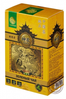 Чай Shennun "Жасмин" зеленый 100 г