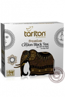 Чай Tarlton "PREMIUM" черный 100 пакетов