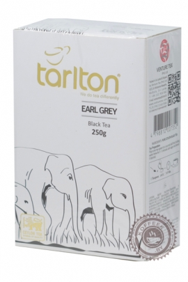 Чай Tarlton "Earl Grey" черный 250 гр с бергамотом