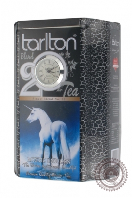 Чай Tarlton "Mystic Unicorn" с кварцевыми часами 200г черный