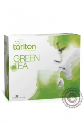 Чай Tarlton "GREEN" зеленый 100 пакетов