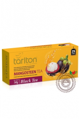 Чай Tarlton "Mangosteen" черный 25 пак по 2гр