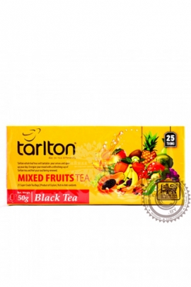 Чай Tarlton "Mix Fruit" черный 25 пак по 2гр