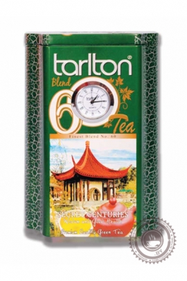 Чай Tarlton "Secret Centuries" с кварцевыми часами 200г зеленый