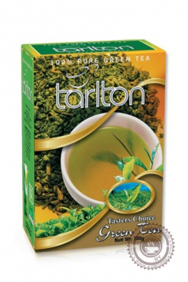 Чай Tarlton "Green" Tasters Choice зеленый 100 гр