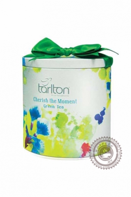 Чай Tarlton "Cherish The Moment Green Tea" зелёный 100 гр в ж/б
