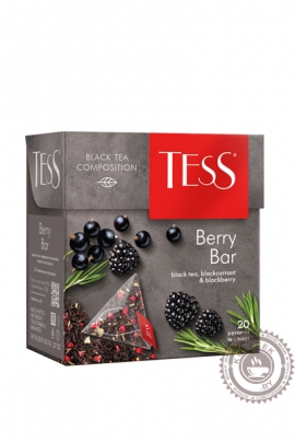 Чай TESS "Berry Bar"  20 пир чёрный