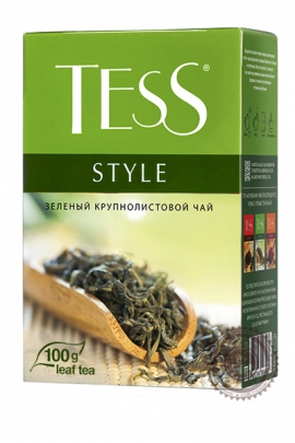Чай TESS "Stylle" 100г зелёный крупнолистовой