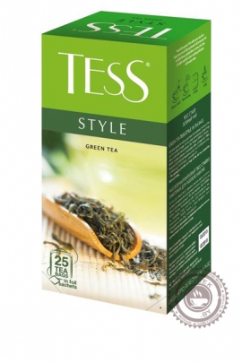 Чай TESS "Stylle" 25 пак зелёный
