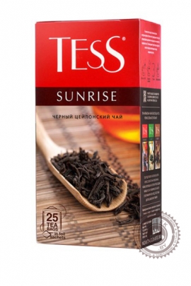 Чай TESS "Sunrise"  25 пак чёрный