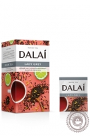 Чай DALAI "LADY GREY" черный 25 пакетов