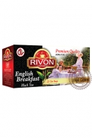 Чай RIVON "ENGLISH BREAKFAST" 30 пакетов