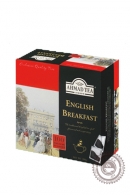 Чай AHMAD "English Breakfast" 100пак черный без ярлыка