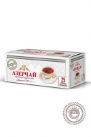 Чай "Азерчай" 25 пакетов черный с бергамотом 50 г