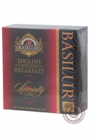 Чай BASILUR "Английский завтрак" черный 100 пакетов