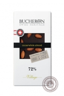 Шоколад "Bucheron" горький с миндалём 100г