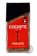 Кофе EGOISTE "PRIVATE" растворимый 100г