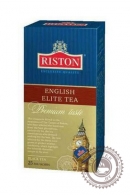 Чай RISTON "English Elite" (с бергамотом) 25 пак чёрный