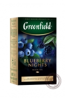 Чай GREENFIELD "Blueberry nights" (с черникой и ежевкой) 100г черный