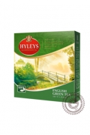 Чай Hyleys "English Green Tea" зеленый 100 пакетов