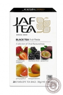 Чай JAF TEA "Fruit Fiesta" (фруктовая фиеста) 20 пакетов черный