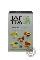 Чай JAF TEA "Fruit Melody" (фруктовая мелодия) 20 пакетов зелёный