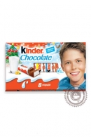 Шоколад KINDER 100г порционный (молочный)