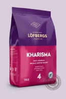 Кофе LOFBERGS LILA "Kharisma №4" (Харизма) 1000г зерно