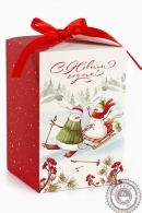 ПОДАРОК НОВОГОДНИЙ "ДРУЗЬЯ-СНЕГОВИКИ" 435 гр