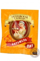 Кофе Петровская Слобода "Карамель" растворимый 25 пакетов по 20г