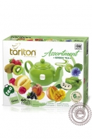 Чай Tarlton "ASSORTMENT GREEN TEA" 60 пакетов