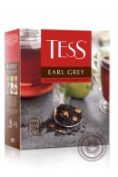 Чай TESS "Earl Grey" (бергамот) черный 100 пакетов