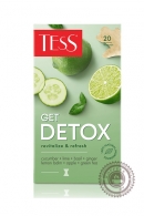 Чай TESS "Get Detox" зеленый 20 пакетиков