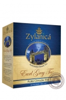 Чай "Zylanica" Earl Grey черный c бергамотом 100 пакетов, 200 г