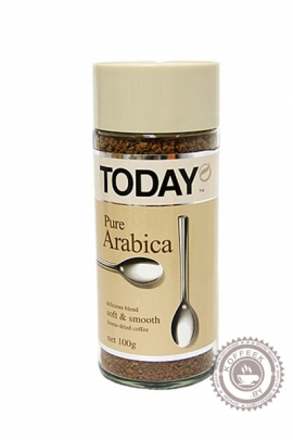 Кофе "TODAY" Pure Arabica сублимированный 95 г