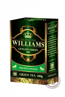 Чай Williams "Green Tea" зеленый 100г
