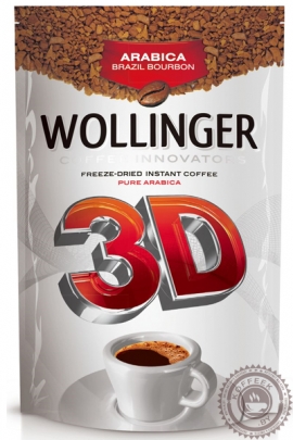 Кофе Wollinger 3D 475г растворимый сублимированный