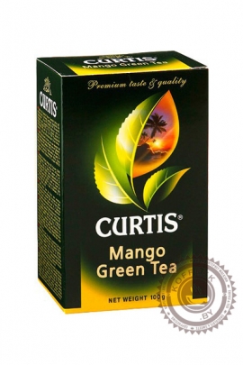 Чай CURTIS "Mango" (яблоко+манго) 100г зелёный