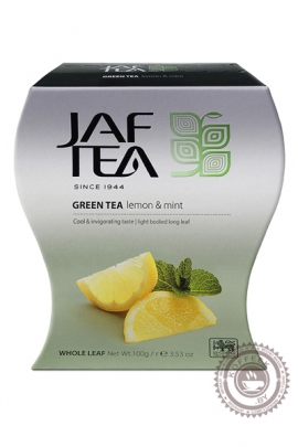 Чай JAF TEA "Lemon Mint" зелёный 100 г